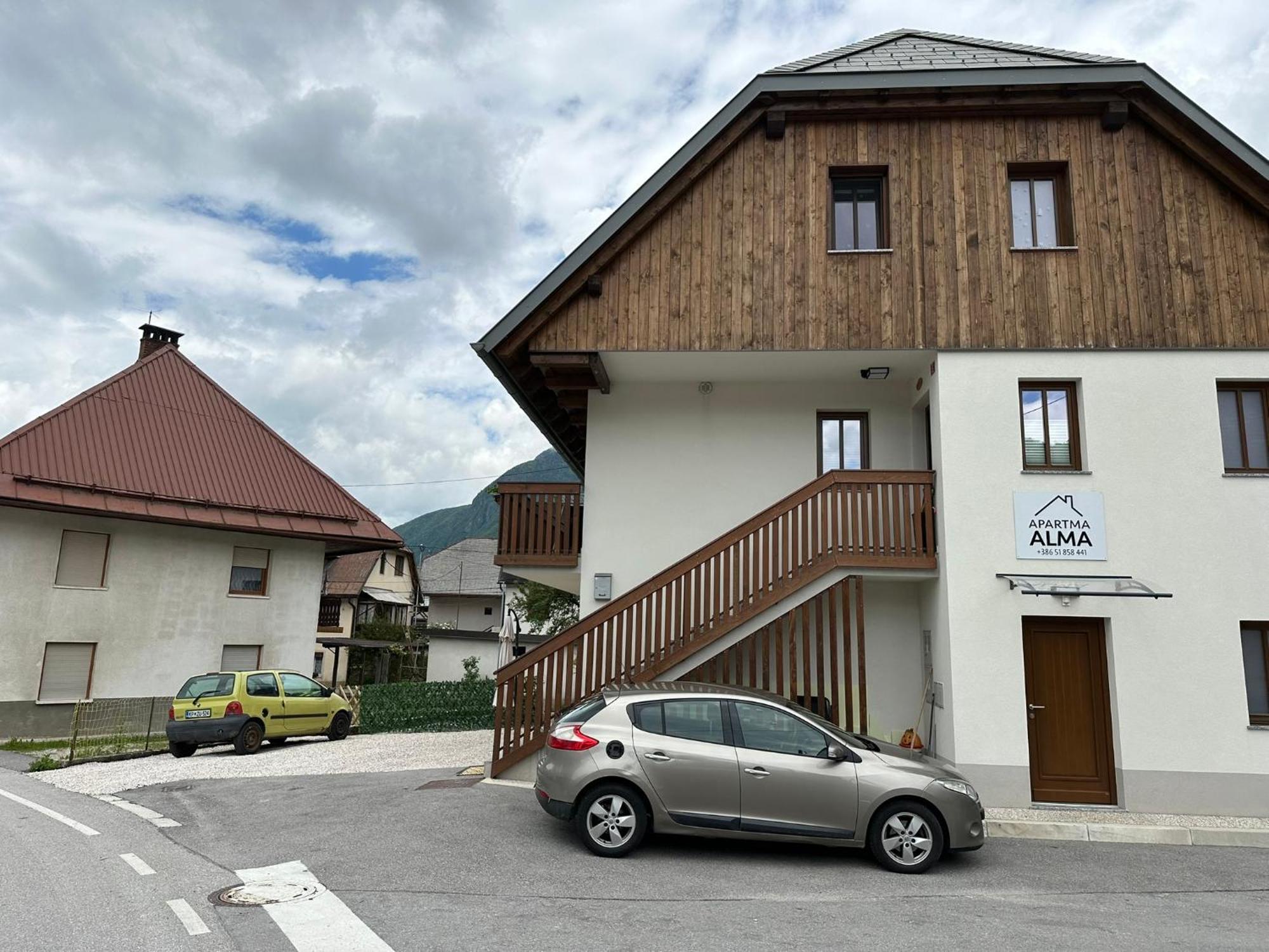 Apartma Alma Бовец Екстериор снимка
